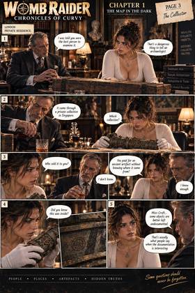 Read WOMB RAIDER: CHRONICLES OF CURVY  1 Page 4 in English