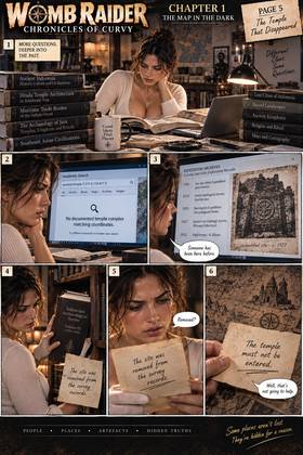 Read WOMB RAIDER: CHRONICLES OF CURVY  1 Page 6 in English