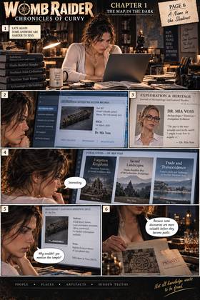 Read WOMB RAIDER: CHRONICLES OF CURVY  1 Page 7 in English