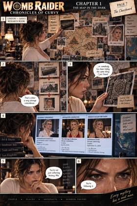 Read WOMB RAIDER: CHRONICLES OF CURVY  1 Page 8 in English