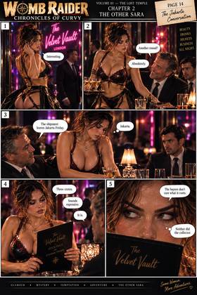 Read WOMB RAIDER: CHRONICLES OF CURVY  2 Page 5 in English