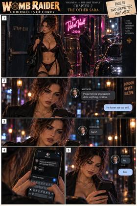 Read WOMB RAIDER: CHRONICLES OF CURVY  2 Page 9 in English