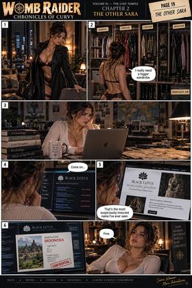 Read WOMB RAIDER: CHRONICLES OF CURVY  2 Page 10 in English