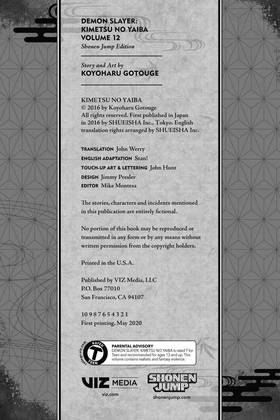 Read Demon Slayer  12 Page 3 in English
