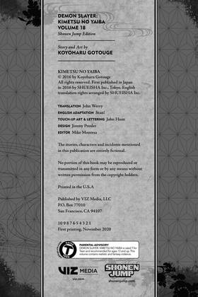 Read Demon Slayer  18 Page 4 in English