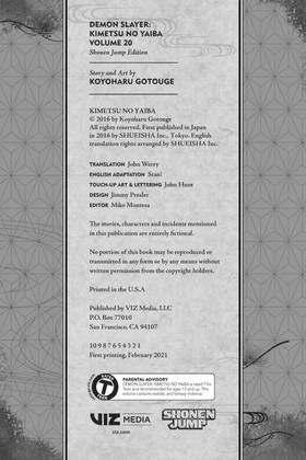 Read Demon Slayer  20 Page 3 in English