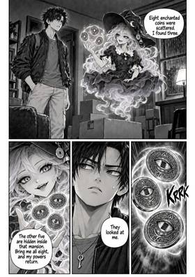 Read 8 Coins of the Vanishing House  1 Page 6 in English