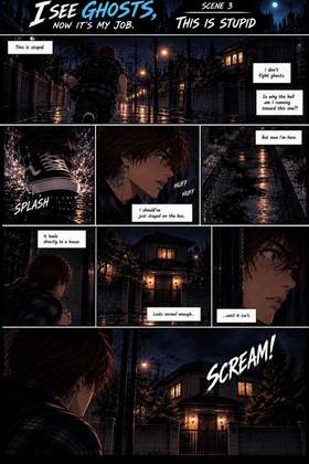 Read I CAN SEE GHOSTS, NOW ITS MY JOB  1 Page 4 in English