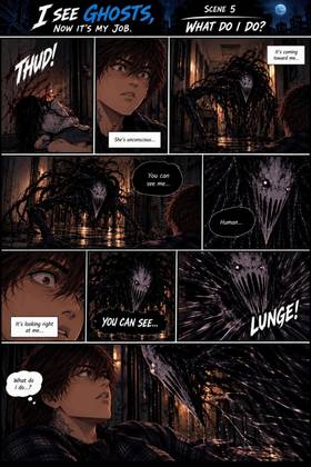 Read I CAN SEE GHOSTS, NOW ITS MY JOB  1 Page 6 in English