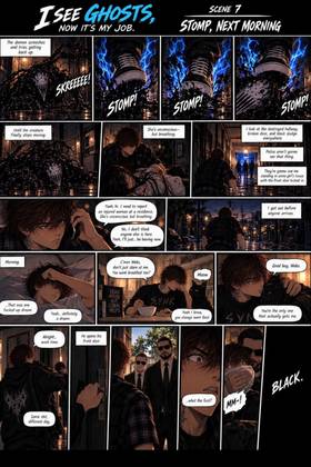 Read I CAN SEE GHOSTS, NOW ITS MY JOB  1 Page 8 in English