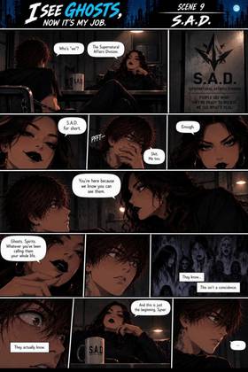 Read I CAN SEE GHOSTS, NOW ITS MY JOB  1 Page 10 in English