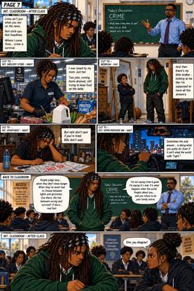 Read hooligans  1 Page 3 in English