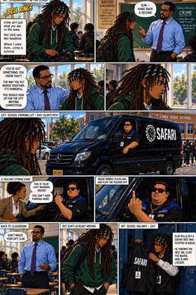 Read hooligans  1 Page 4 in English