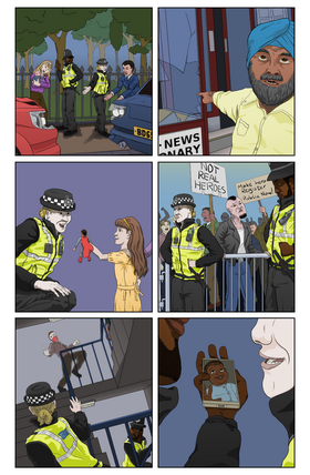 Read POWERLESS: Some Kind of hero  1 Page 8 in English