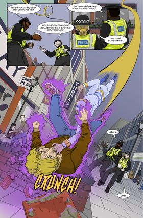 Read POWERLESS: Some Kind of hero  1 Page 10 in English