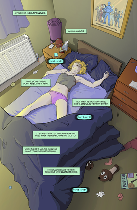 Read POWERLESS: Some Kind of hero  1 Page 3 in English