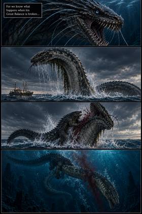 Read Deathroll vs Super-Megalodon   1 Page 3 in English