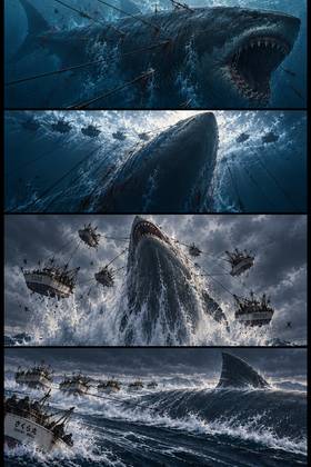 Read Deathroll vs Super-Megalodon   2 Page 5 in English
