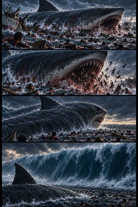 Read Deathroll vs Super-Megalodon   2 Page 8 in English