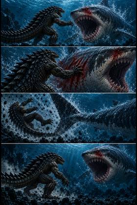 Read Deathroll vs Super-Megalodon   3 Page 3 in English