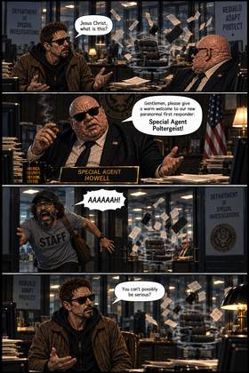 Read Federal Agent: Poltergeist (A Short Story)  1 Page 5 in English