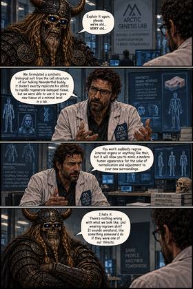 Read Erik the Undead & the Skeletal Volva: In America  1 Page 3 in English