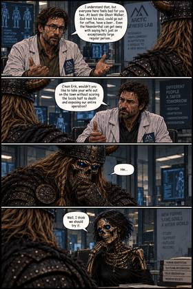 Read Erik the Undead & the Skeletal Volva: In America  1 Page 4 in English