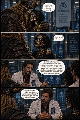 Read Erik the Undead & the Skeletal Volva: In America  1 Page 5 in English