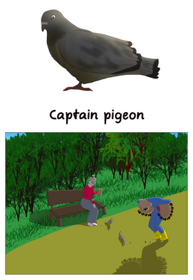 Read captain pigeon  6 Page 1 in English