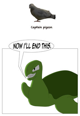 Read captain pigeon  22 Page 1 in English