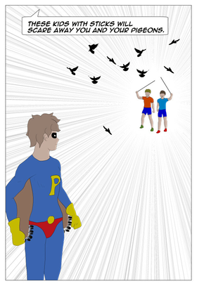 Read captain pigeon  22 Page 2 in English