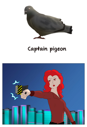 Read captain pigeon  29 Page 1 in English