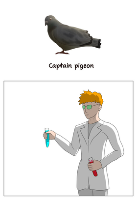 Read captain pigeon  35 Page 1 in English