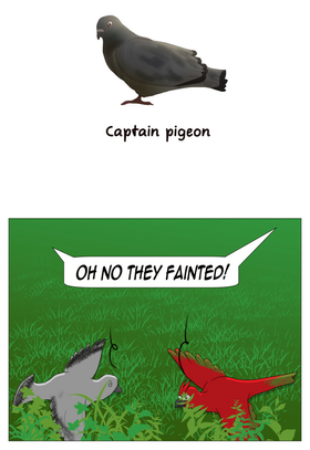 Read captain pigeon  40 Page 1 in English