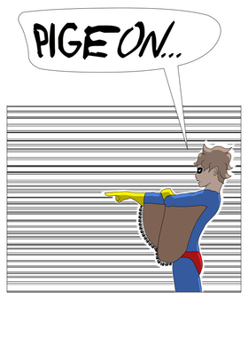 Read captain pigeon  43 Page 3 in English
