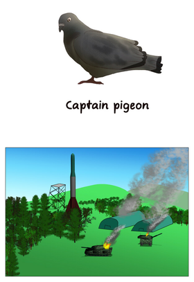 Read captain pigeon  44 Page 1 in English