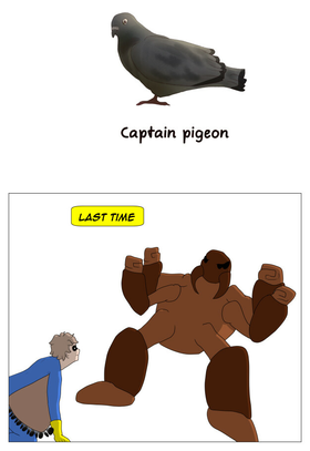 Read captain pigeon  62 Page 1 in English