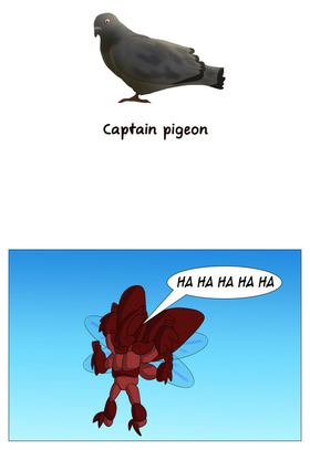 Read captain pigeon  66 Page 1 in English
