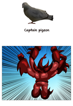 Read captain pigeon  68 Page 1 in English