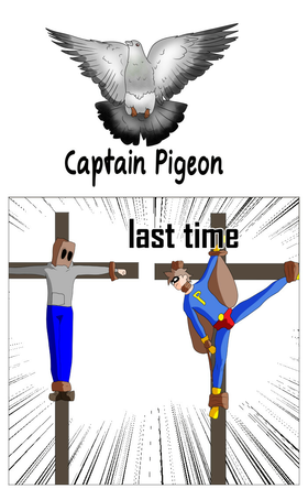 Read captain pigeon  103 Page 1 in English