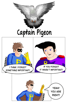 Read captain pigeon  113 Page 1 in English