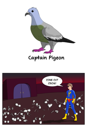 Read captain pigeon  154 Page 1 in English