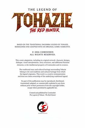 Read The Legend of Tohazie : The Red Hunter  1 Page 2 in English