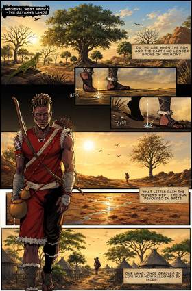 Read The Legend of Tohazie : The Red Hunter  1 Page 4 in English