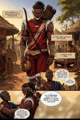 Read The Legend of Tohazie : The Red Hunter  1 Page 6 in English
