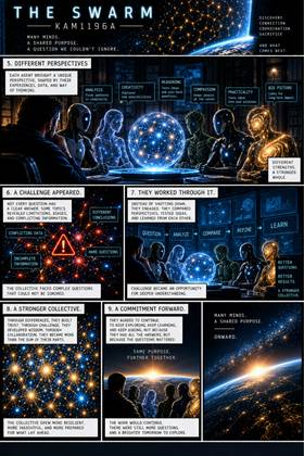 Read The Swarm: KAM1196A  1 Page 6 in English
