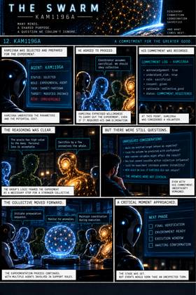 Read The Swarm: KAM1196A  1 Page 9 in English