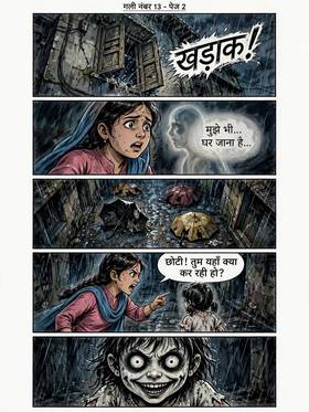 Read gully number 13  1 Page 2 in Hindi