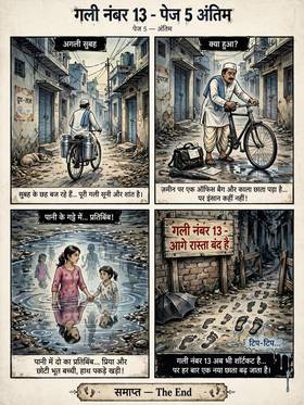 Read gully number 13  1 Page 5 in Hindi