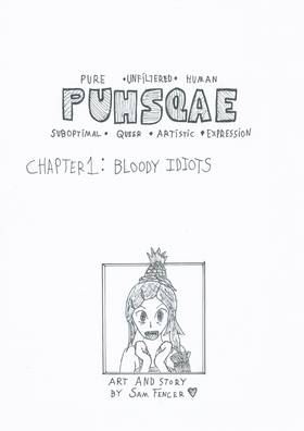 Read (PUHSQAE) Pure Unfiltered Human Suboptimal Queer Artistic Expression  1 Page 3 in English